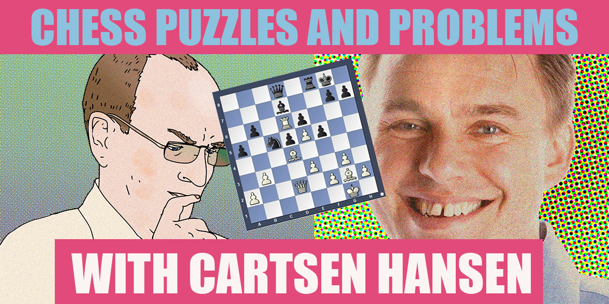 Does Chess Have Problems? Interview with Carsten Hansen, chess author and chess problem creator.