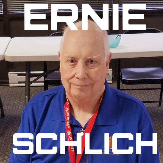 Episode 48 of The Chess Files: The Answers are Out There. Interview with Ernest Schlich.