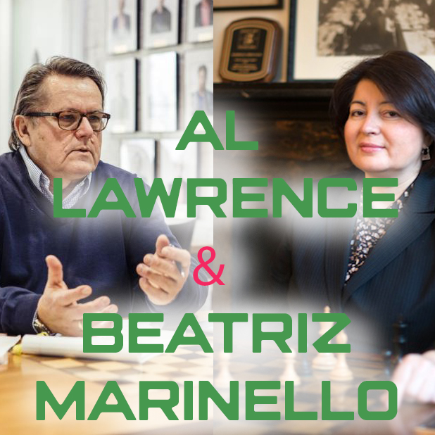 Episode 45 The Koltanowski Conference. Interview with Al Lawrence and Beatriz Marinello.
